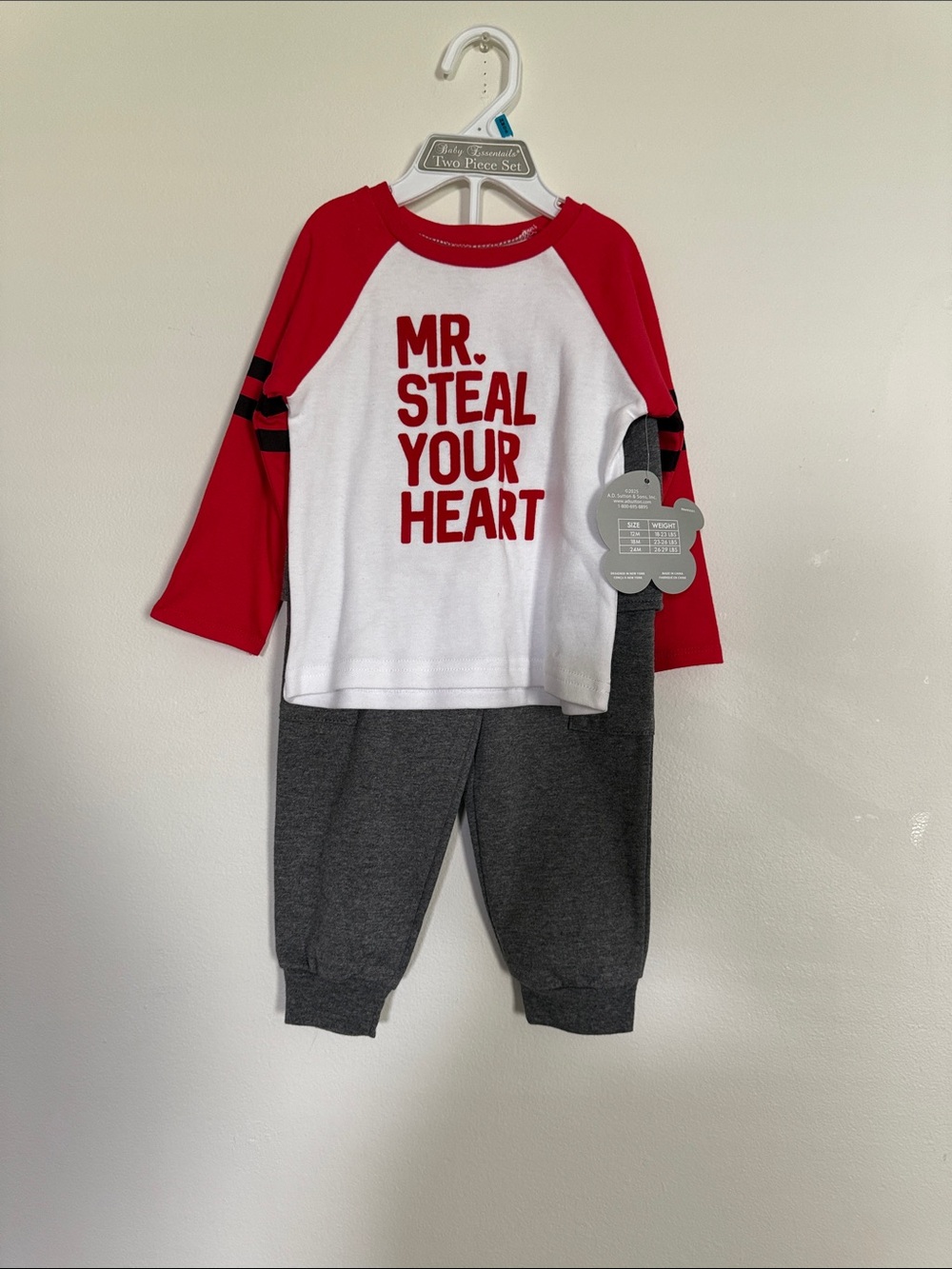 Toddler Valentine’s Day set